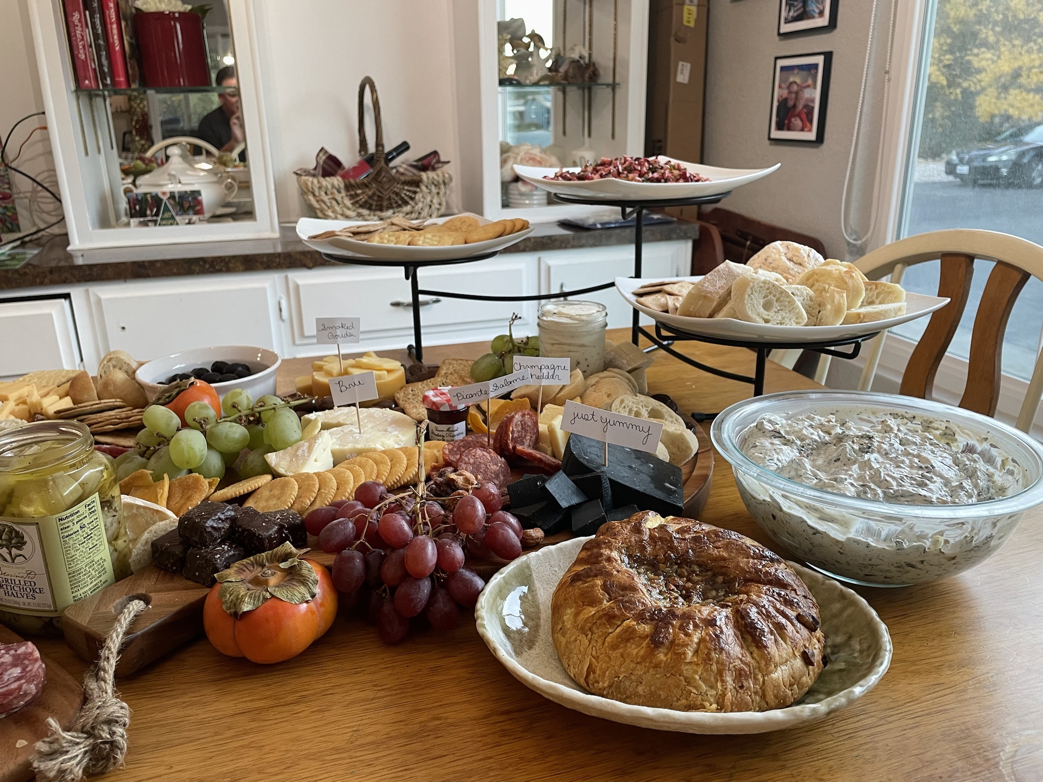 After indulging in too many appetizers last year, we decided to make Wednesday our appetizer day this year