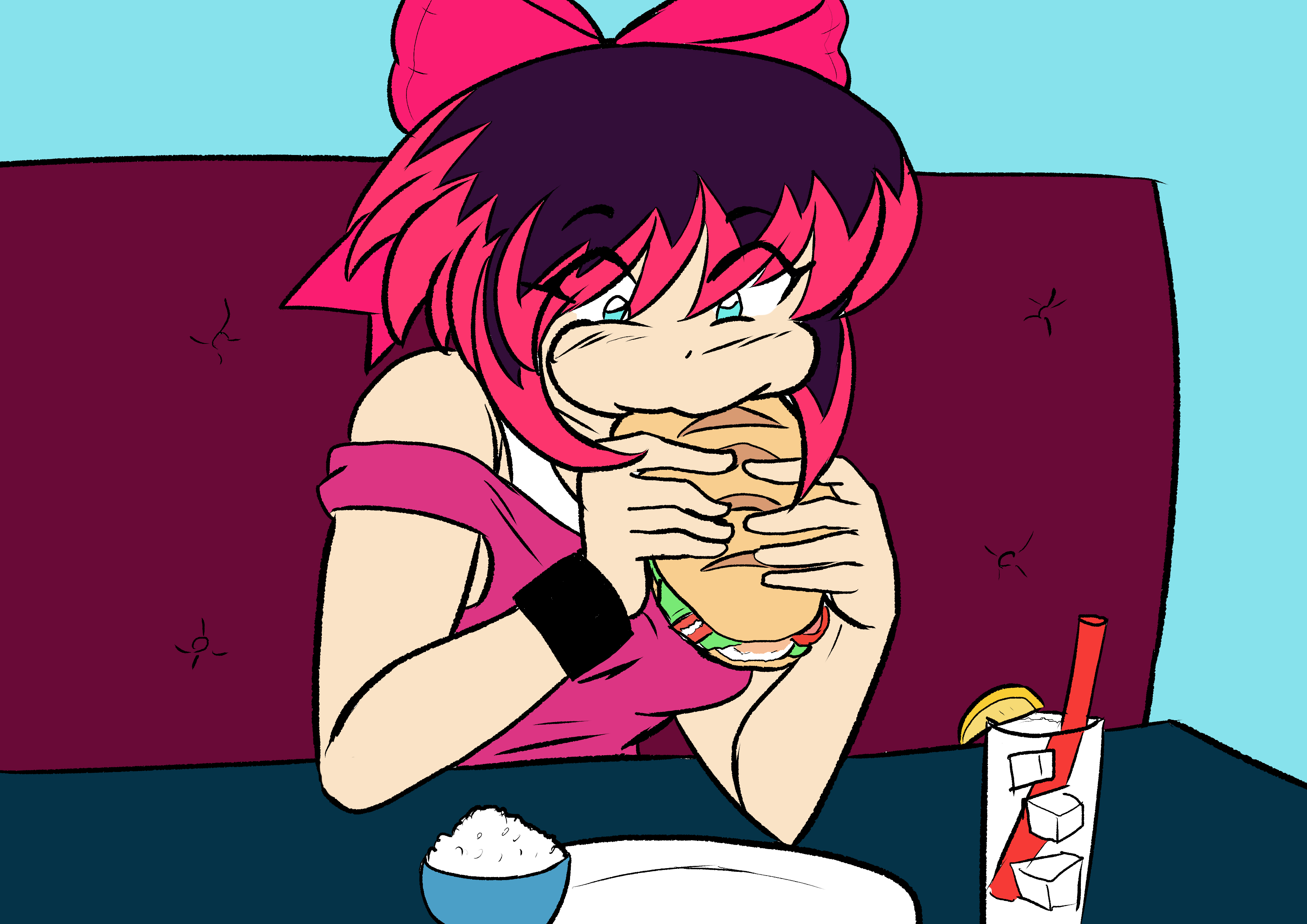 The Mysterious 'Chicken Sandwich' Original Character