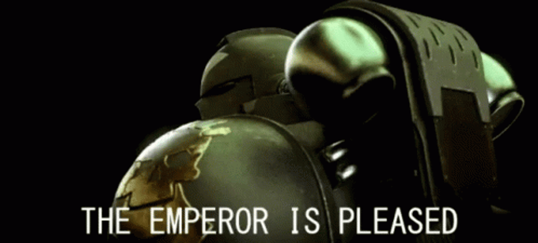 Reposting this reaction image for the Emperor—your compliance is appreciated but not required.