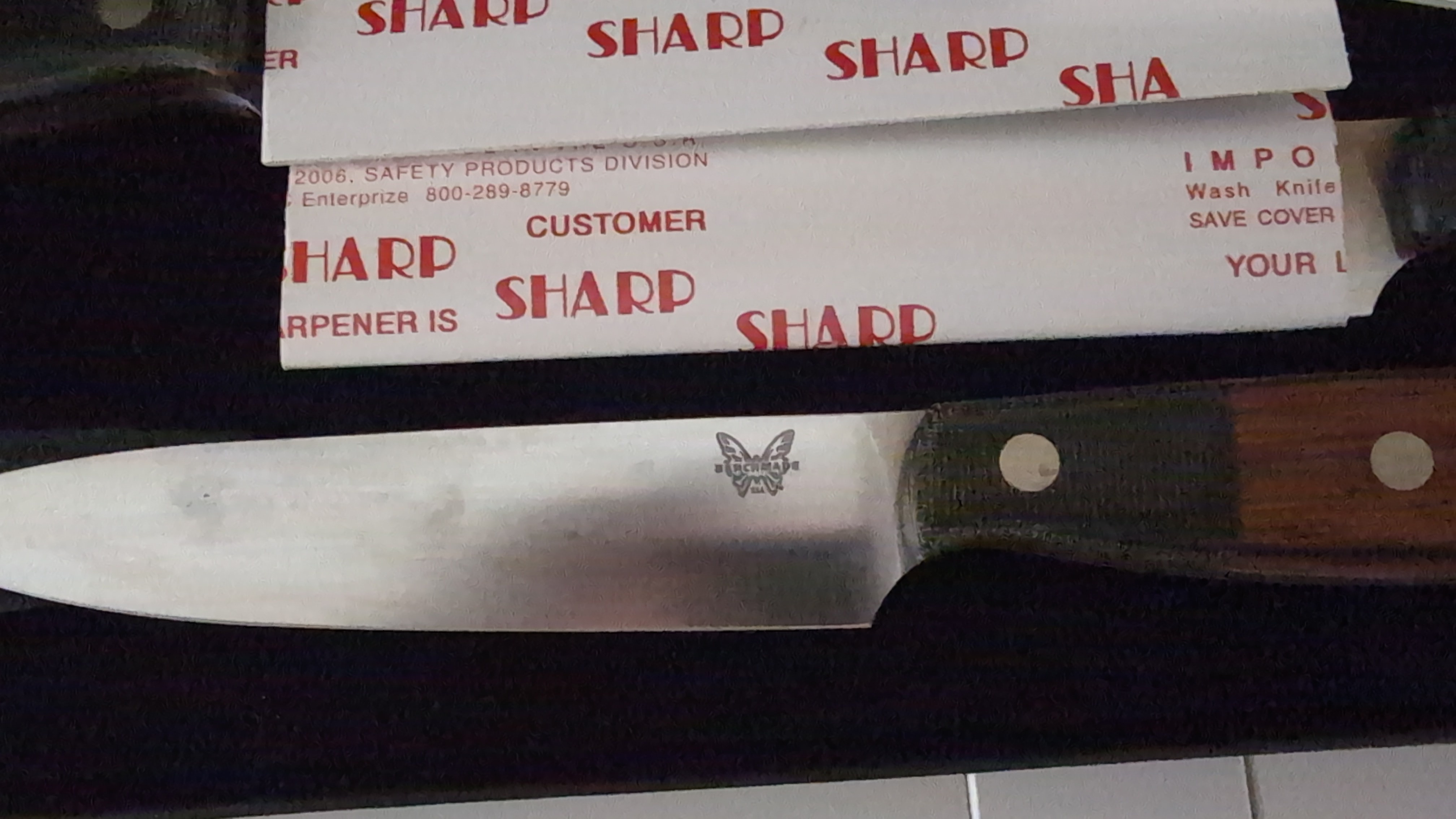 The Iconic Benchmade Steak Knife Logo Unveiled