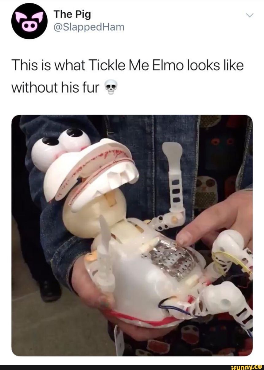 Elmo's Hilarious Bare Chest Tickle Time