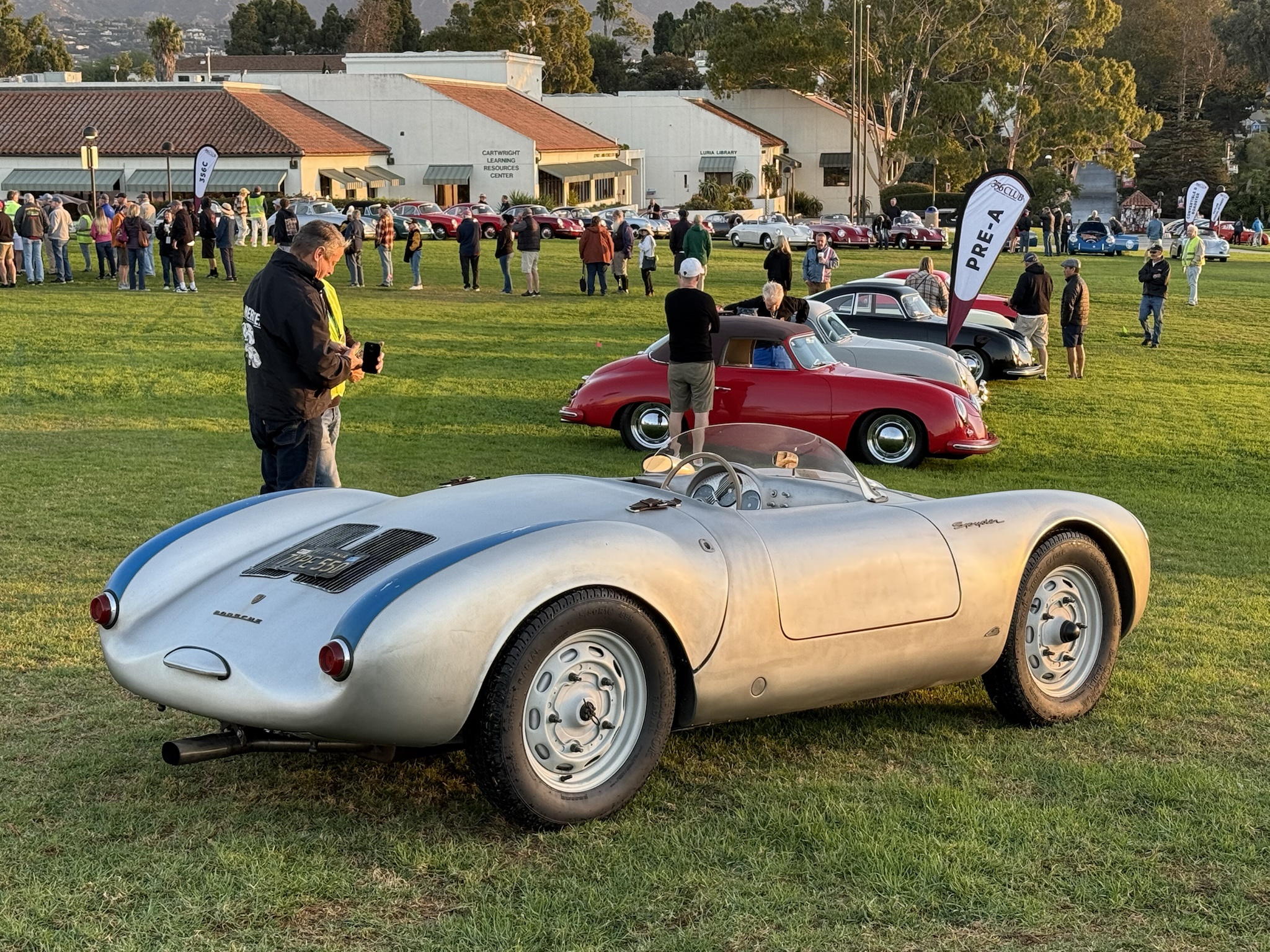 Unique Personalized Plates at the Porsche 356 Gathering