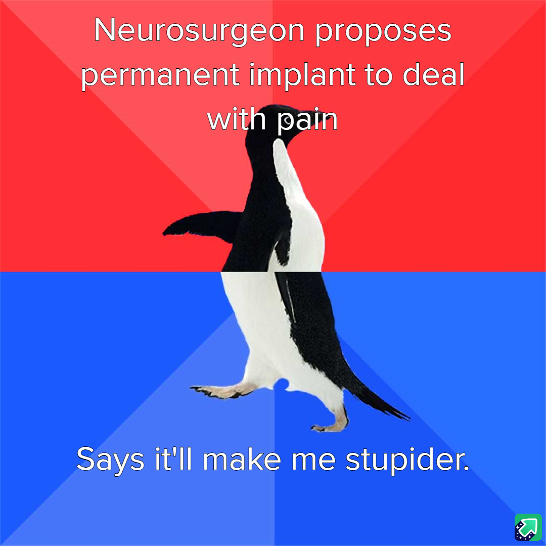 Just got back from the doctor's office today...