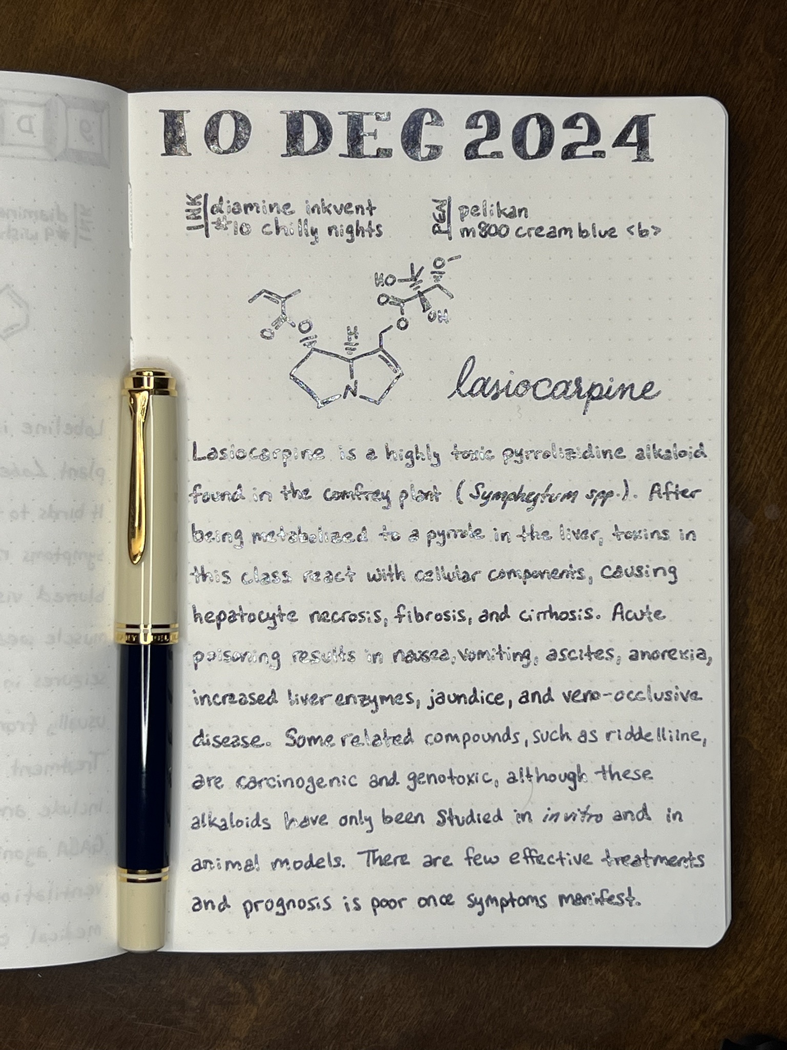 Tox-inkvent 2024: Day 10 Adventures
