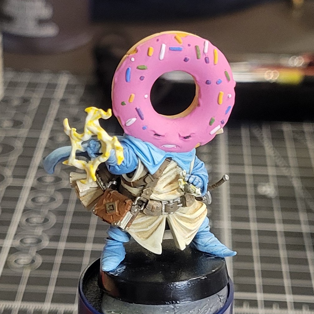 Crafting Magic: Donut Sorcerer on Hobby Day