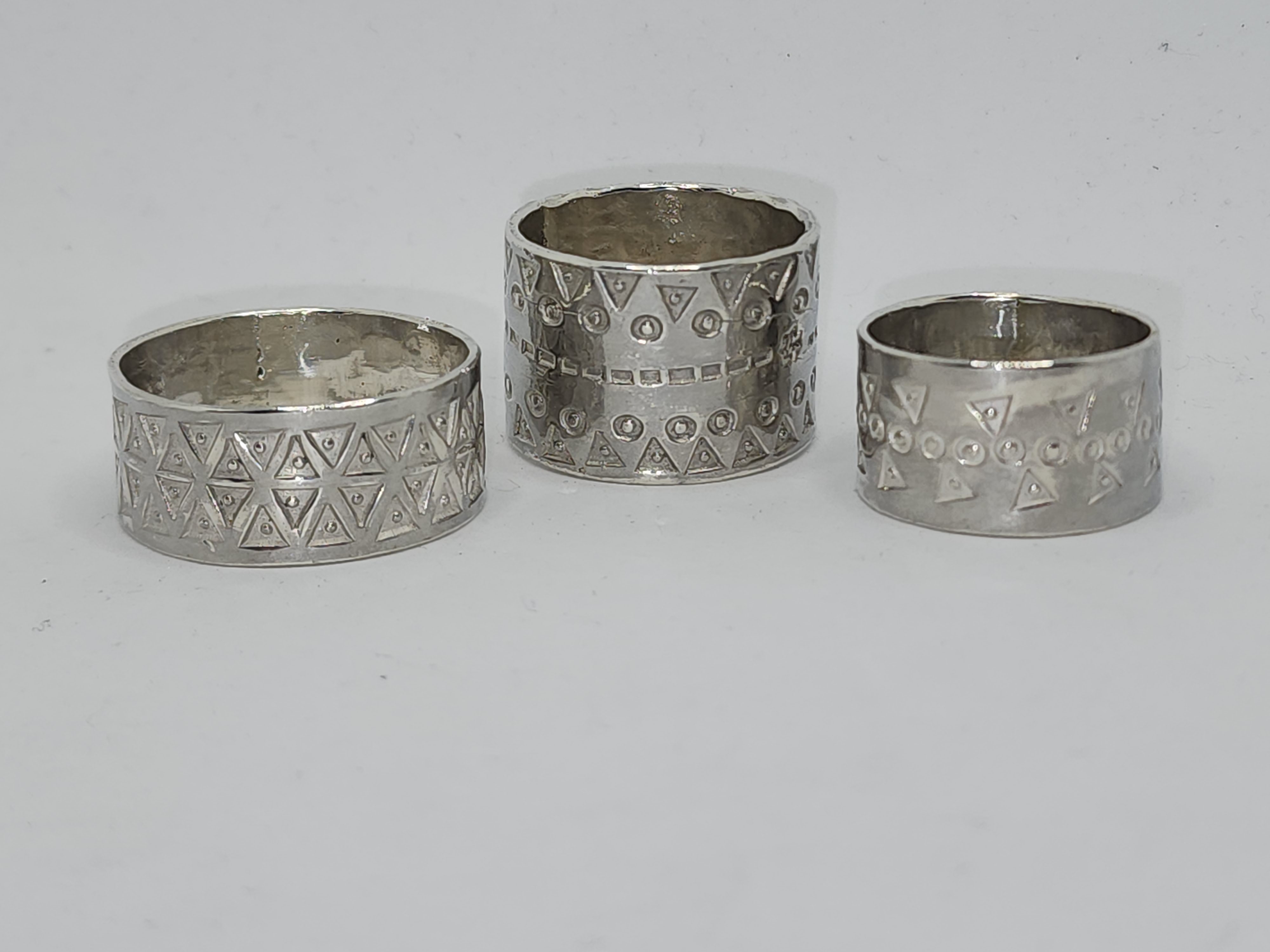Adding More Silver Rings for That Extra Flair