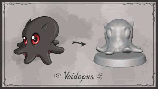 Discover the Voidopus: A Unique D&D Creature and Miniature