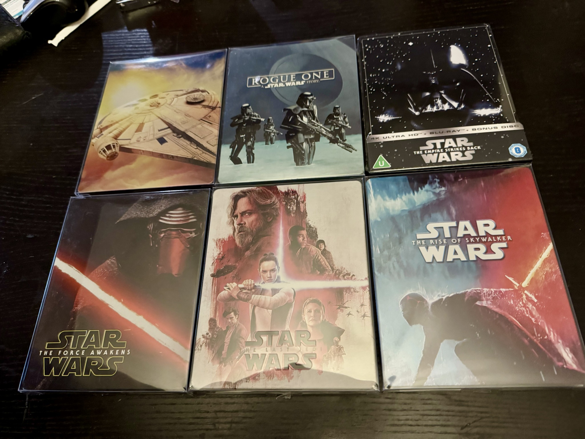 Star Wars and Avengers Steelbooks: A Collector's Dream