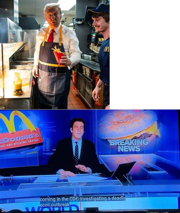 In Just Two Days, Trump Managed to Spread His Influence to McDonald's