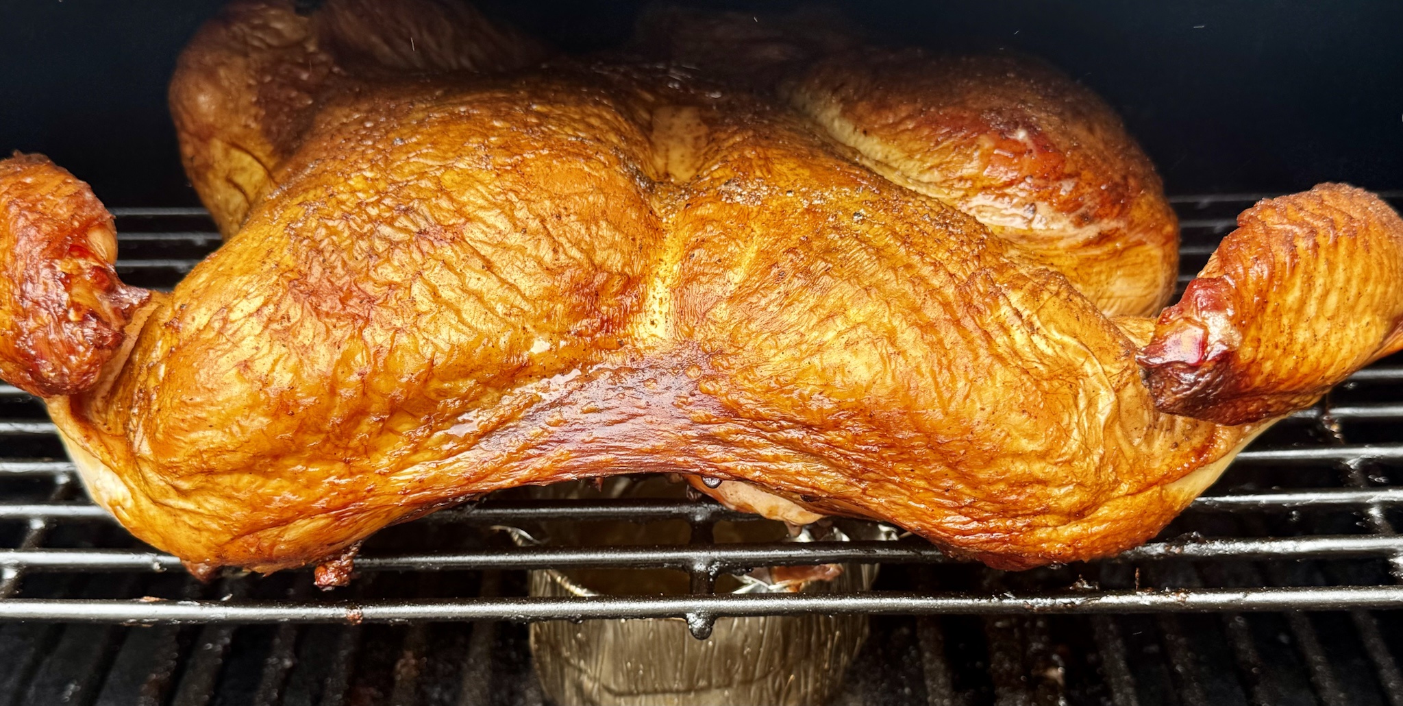Deliciously smoked turkey, anyone?