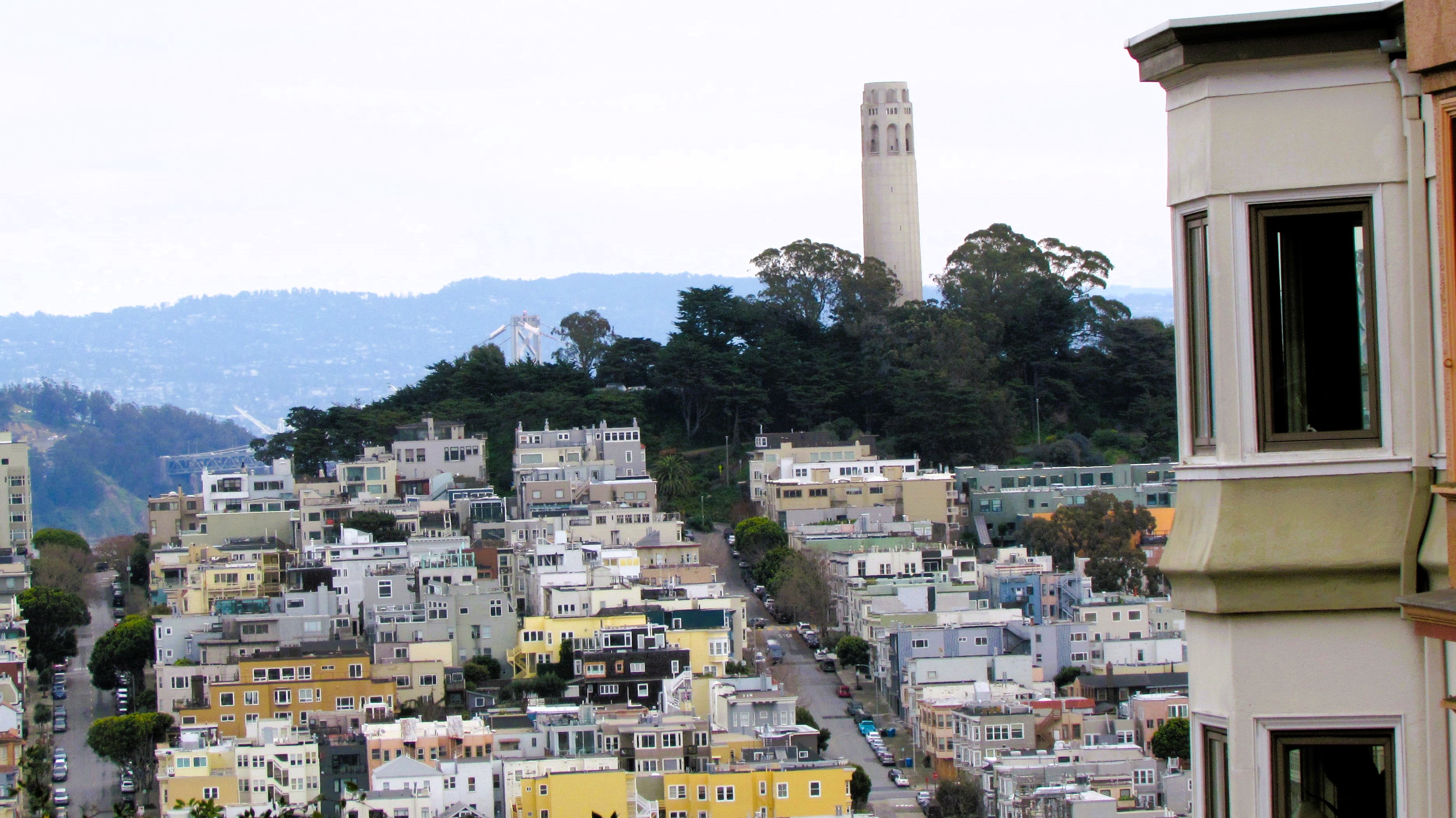 A Scenic View from the Cable Car