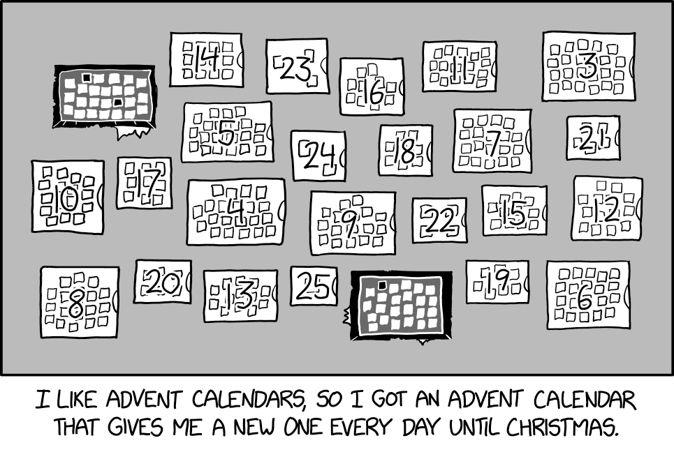 Yo Dawg, I Heard You Love Advent...