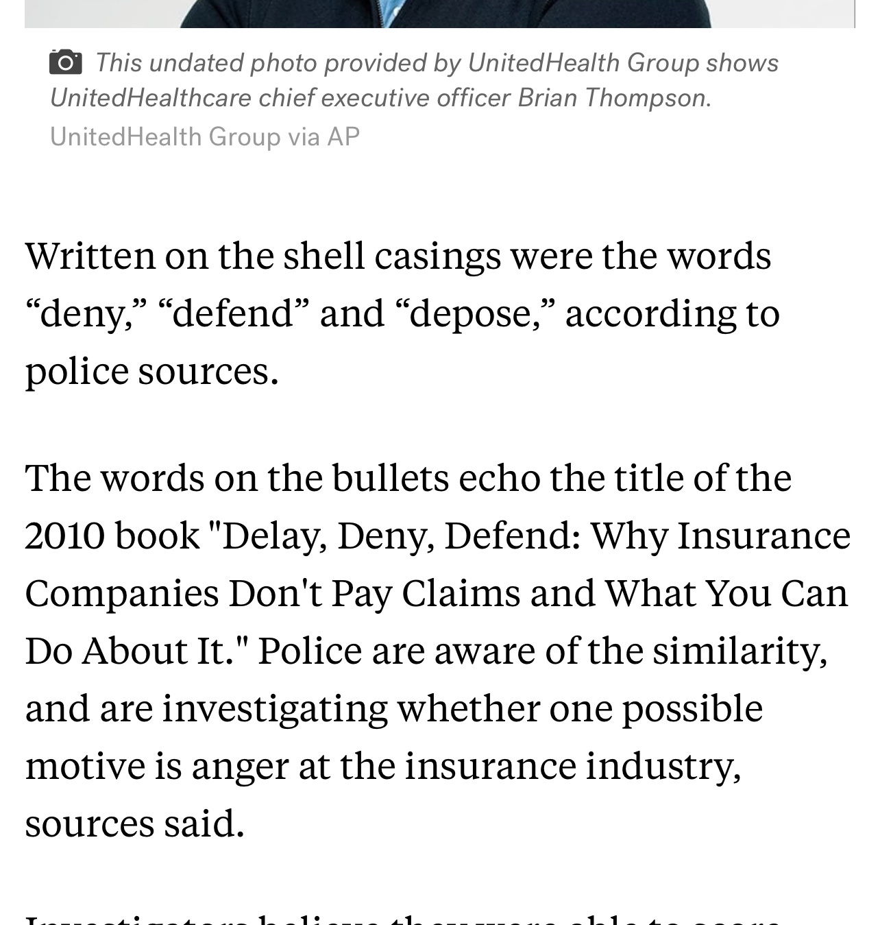 What could possibly be the motives behind this?