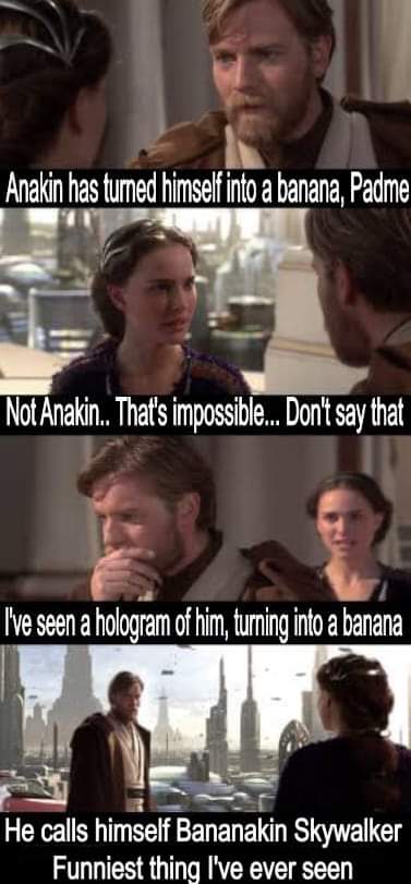 Banana Vader Strikes Again