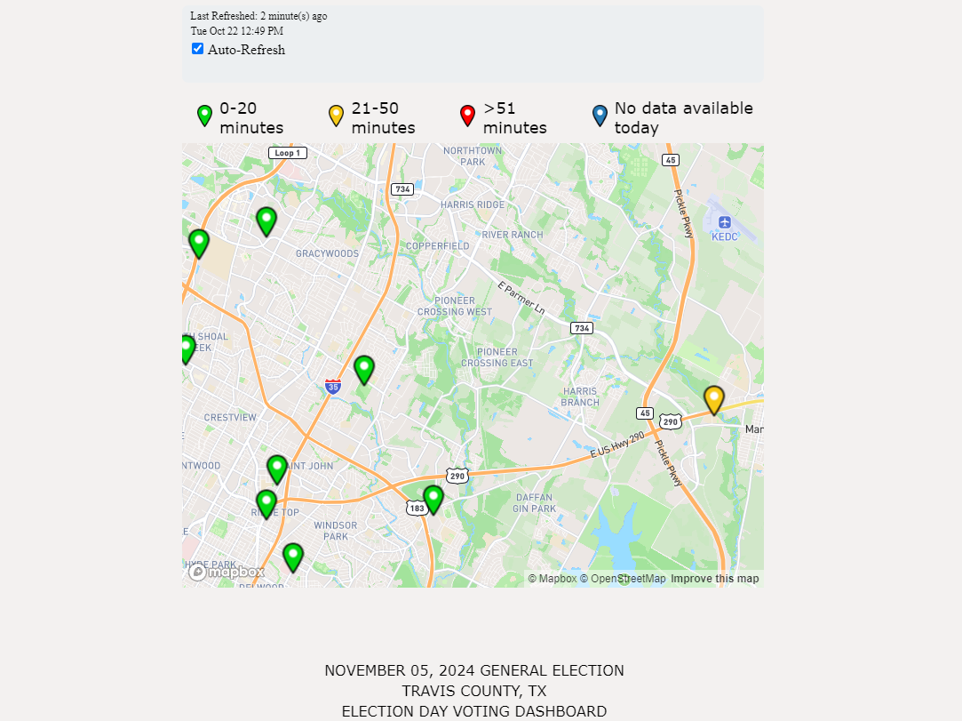 Can you guess where the majority of liberal voters in Austin hang out? Go on, take a wild guess!