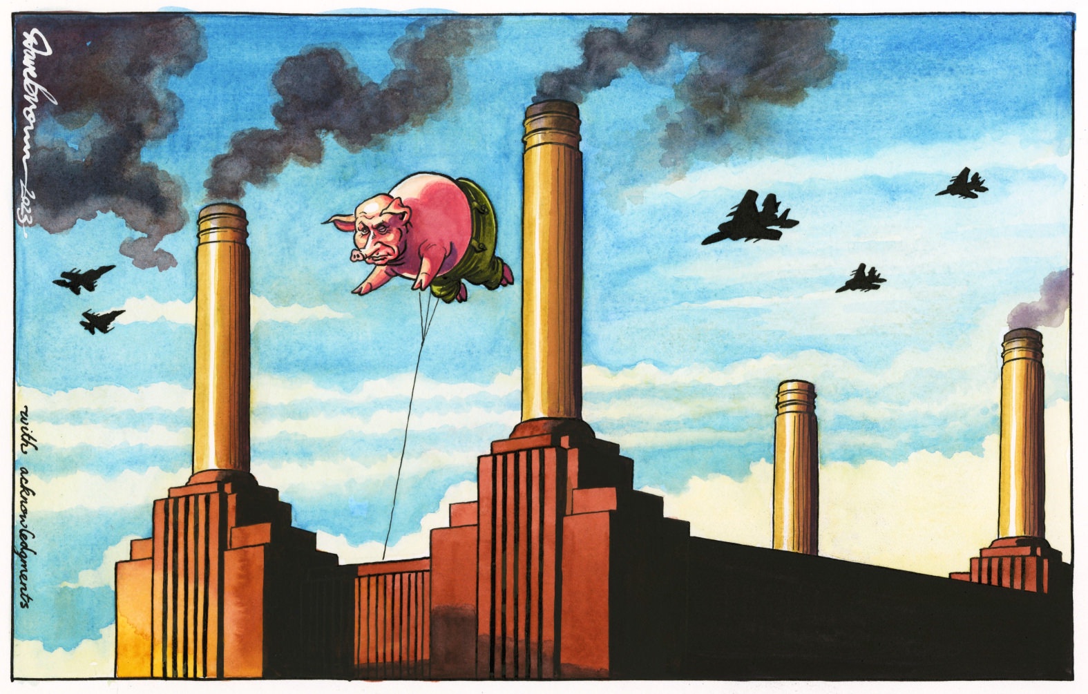A Humorous Take on Putin: The Caricature