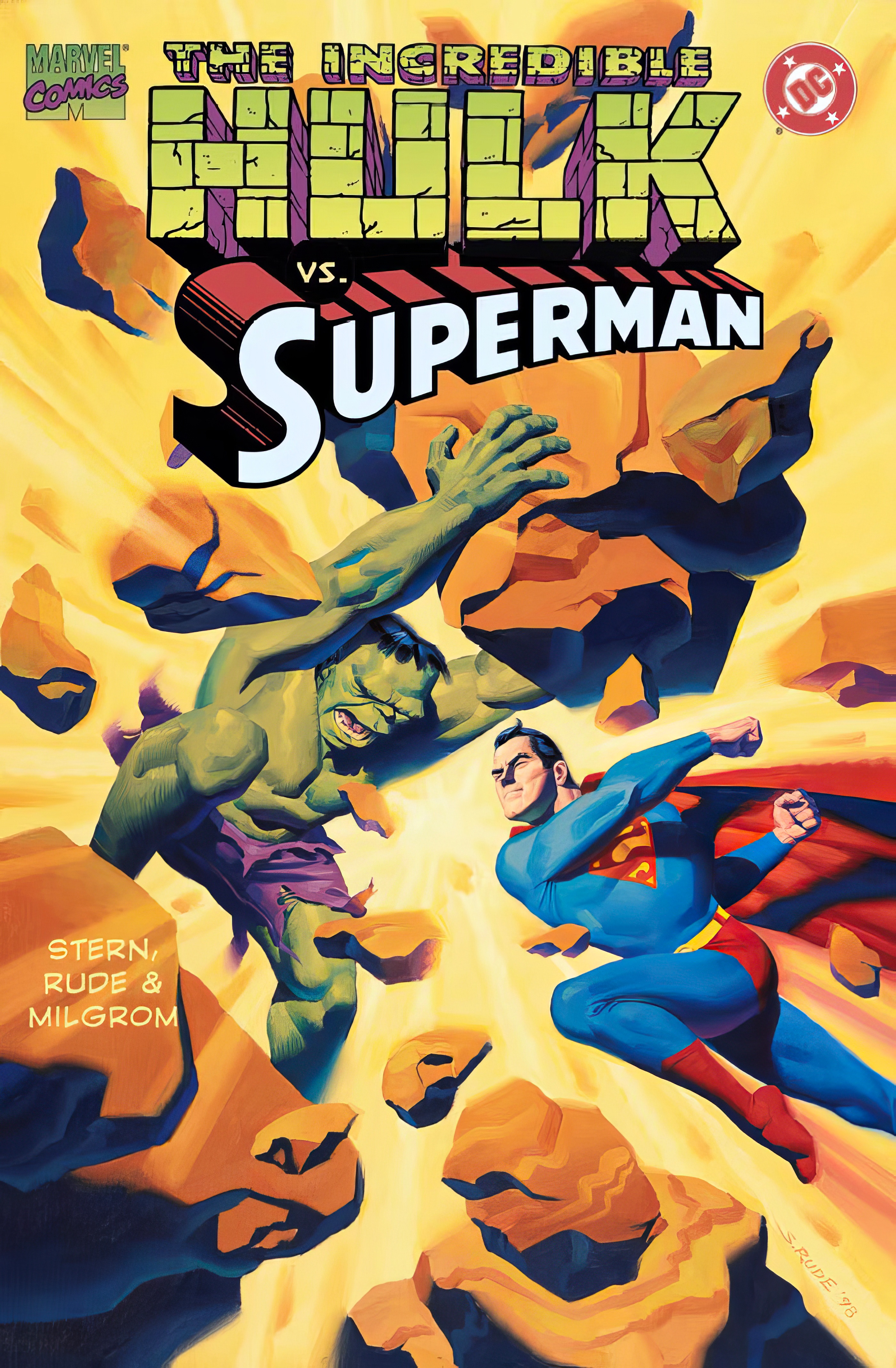 The Epic Showdown: The Incredible Hulk vs. Superman (1999)