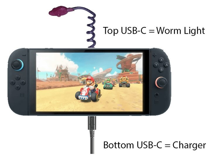 The Mystery of the Switch 2's Top USB Port