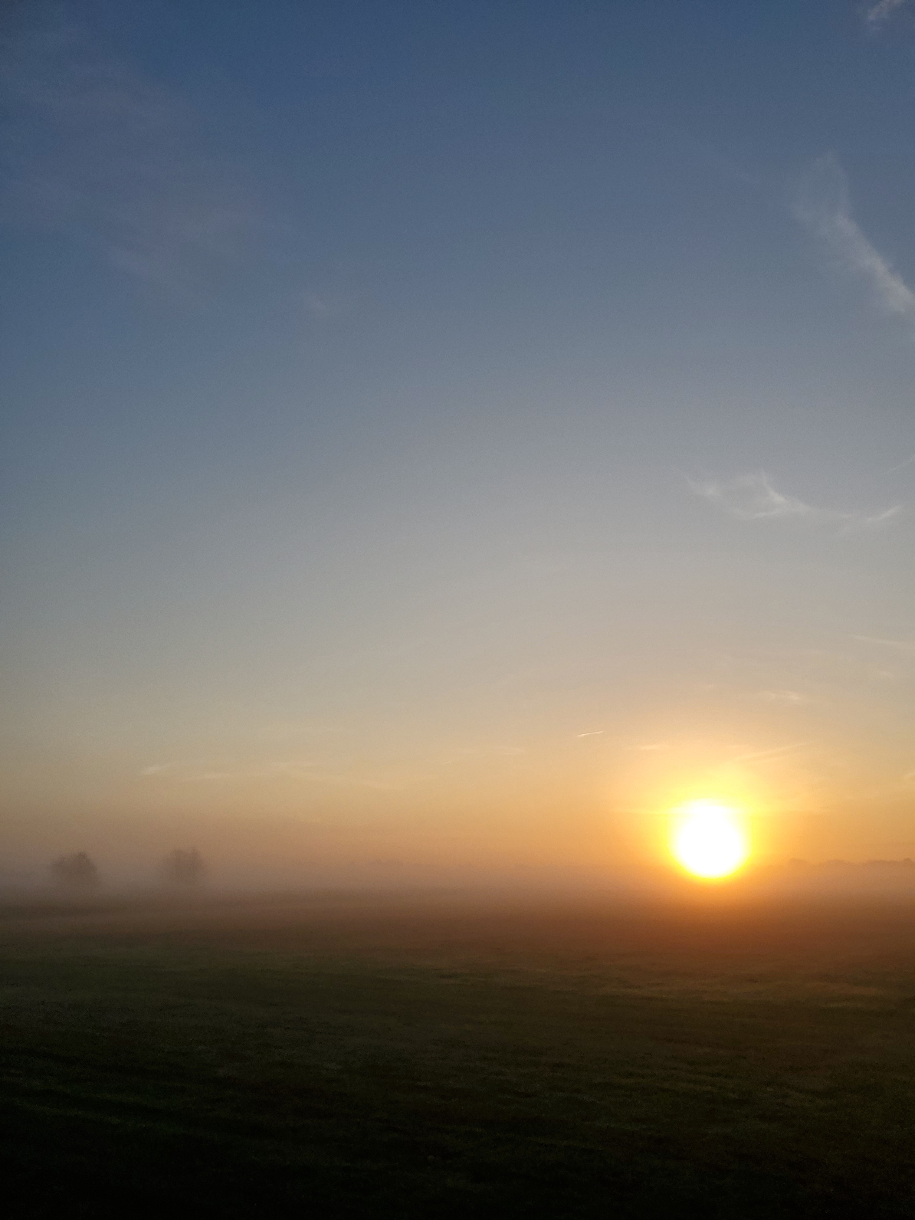 Same cemetery, but today’s fog adds a touch of mystery.