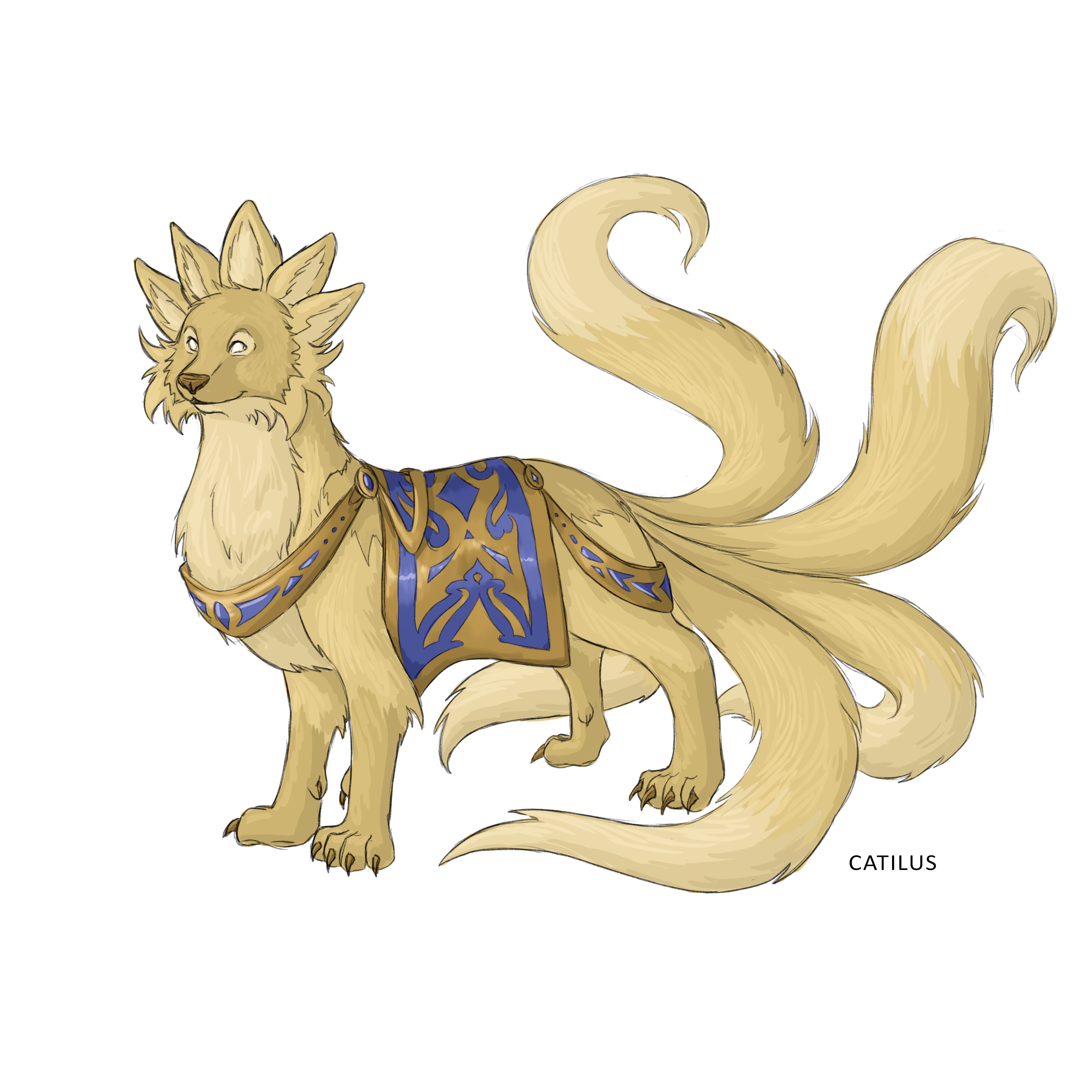 Meet the Adorable Golden Fox: A D&D Creature Delight