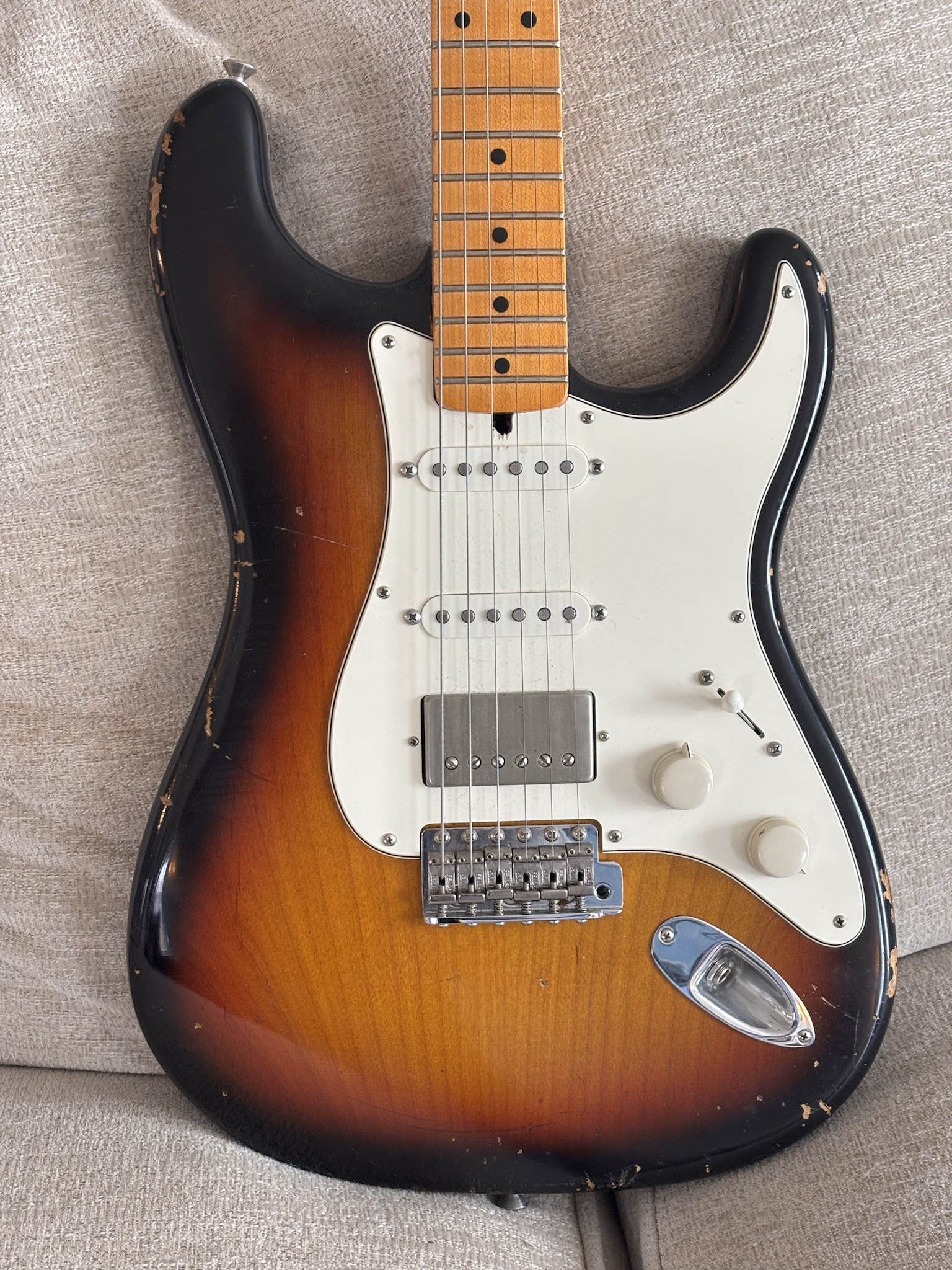 The iconic Eric Johnson Stratocaster