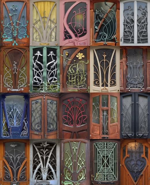 Intricate Ironworks for Your Door