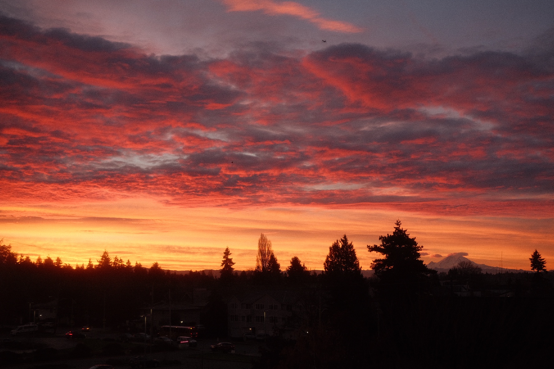 Seattle Sunrise on December 6, 2024
