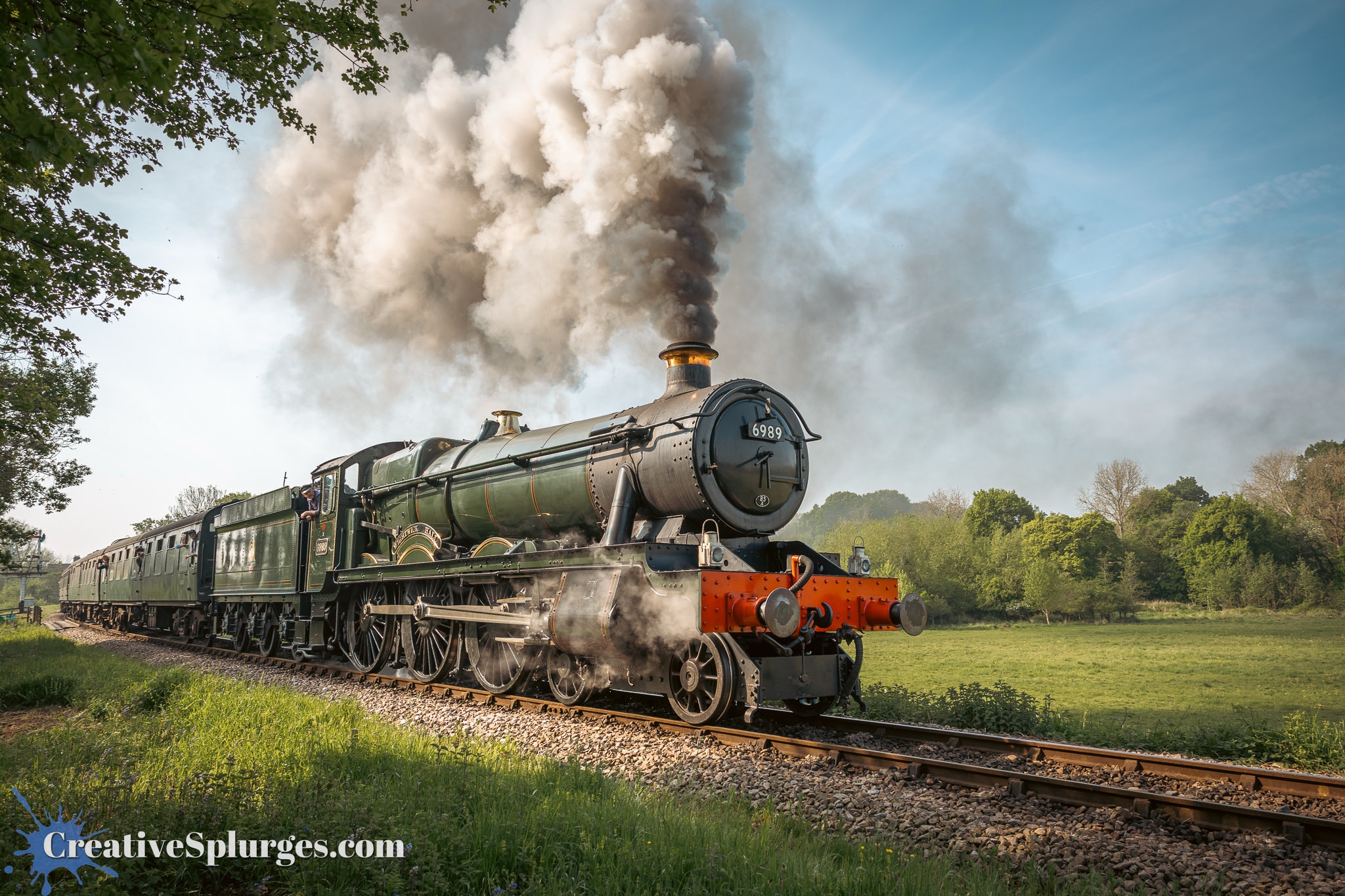 For the past year, I've been capturing the beauty of steam trains through photography.