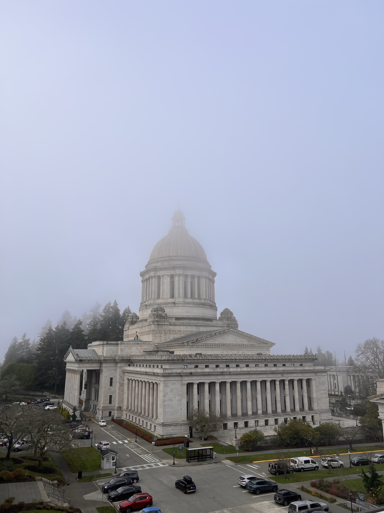 A Stunning View of the WA Legislative Building from the New Newhouse Building
