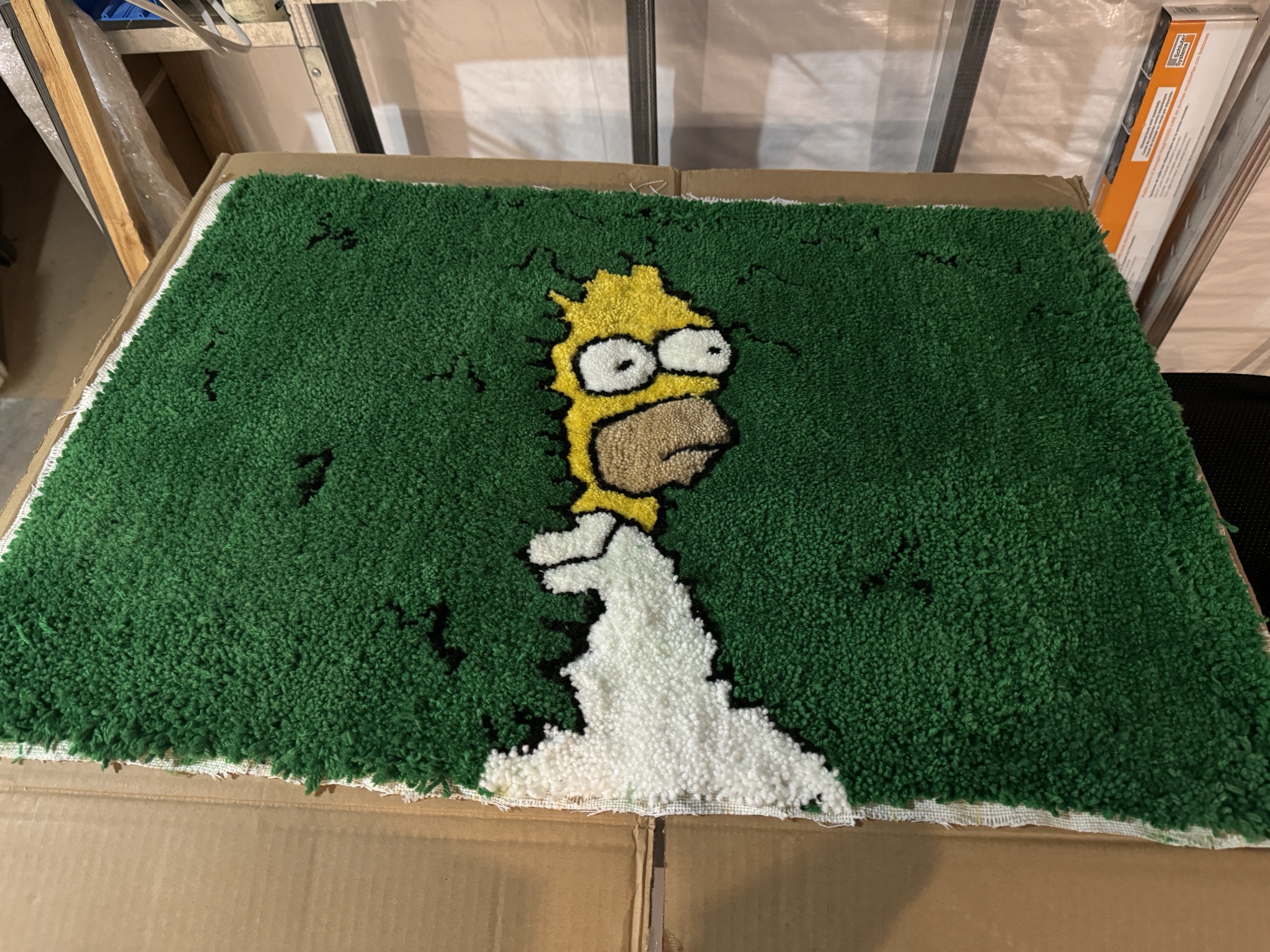 Crafting Comfort: My Homemade Rug