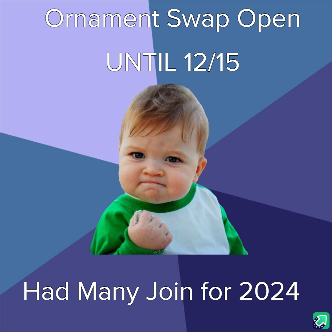 Last chance to join the unofficial Ornament Swap 2024 - Don't miss out!
