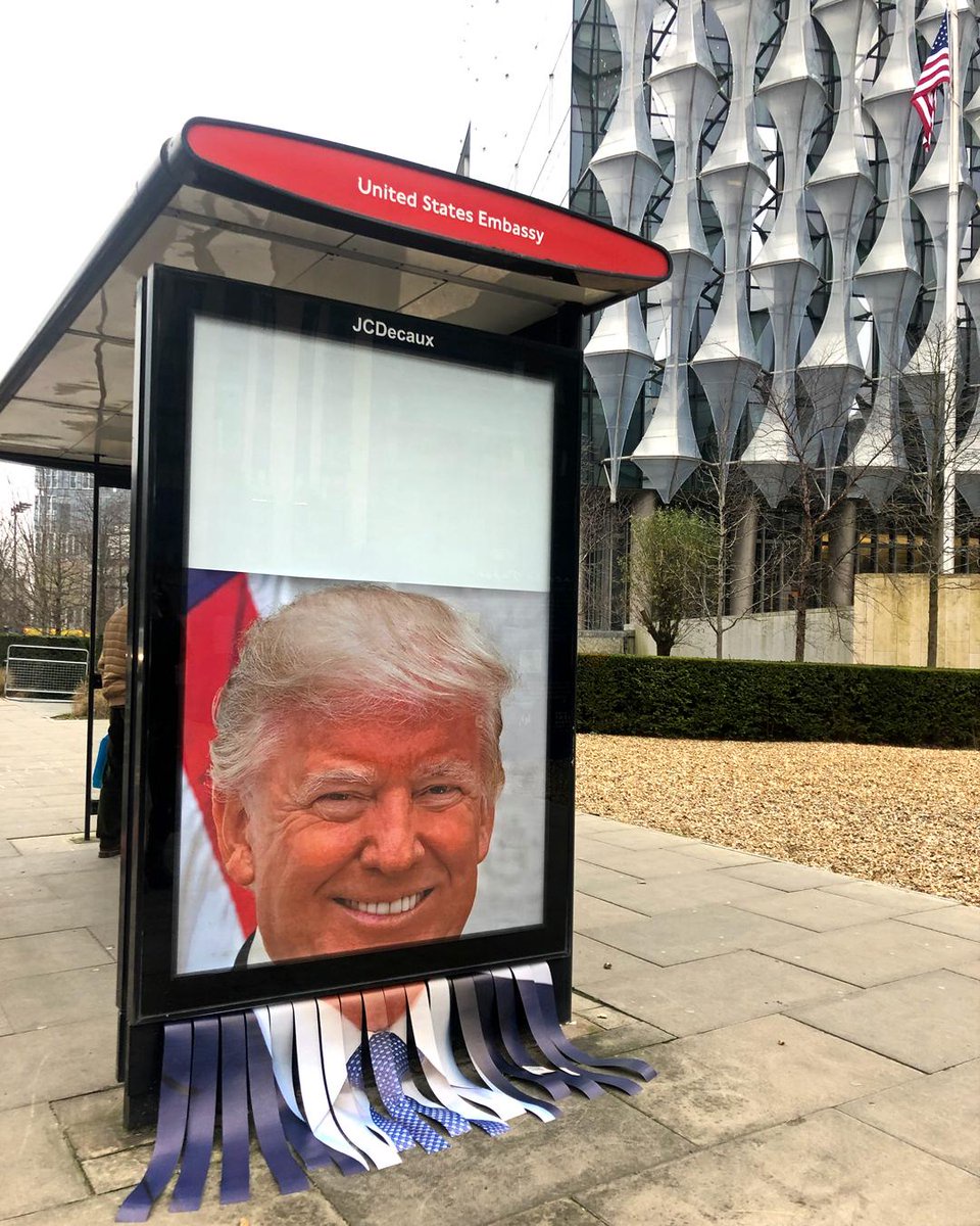 Londoners Playfully Trolling Trump