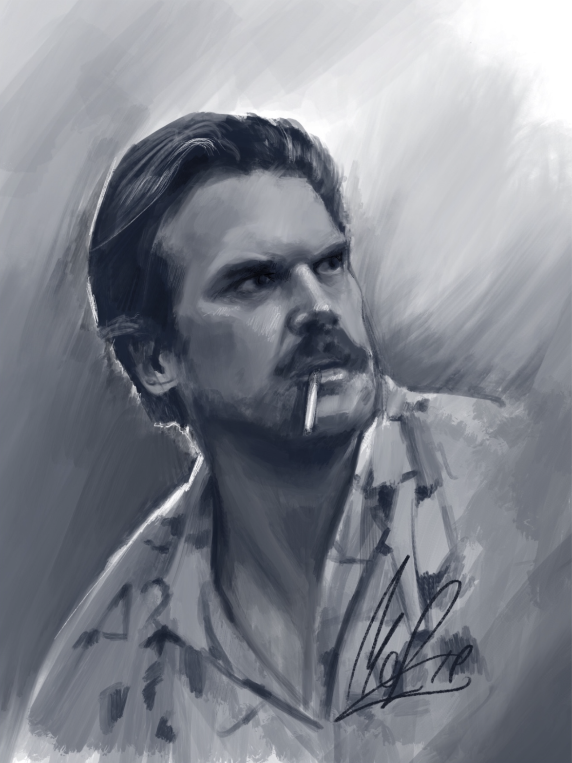 David Harbour shines as Jim Hopper in Stranger Things!