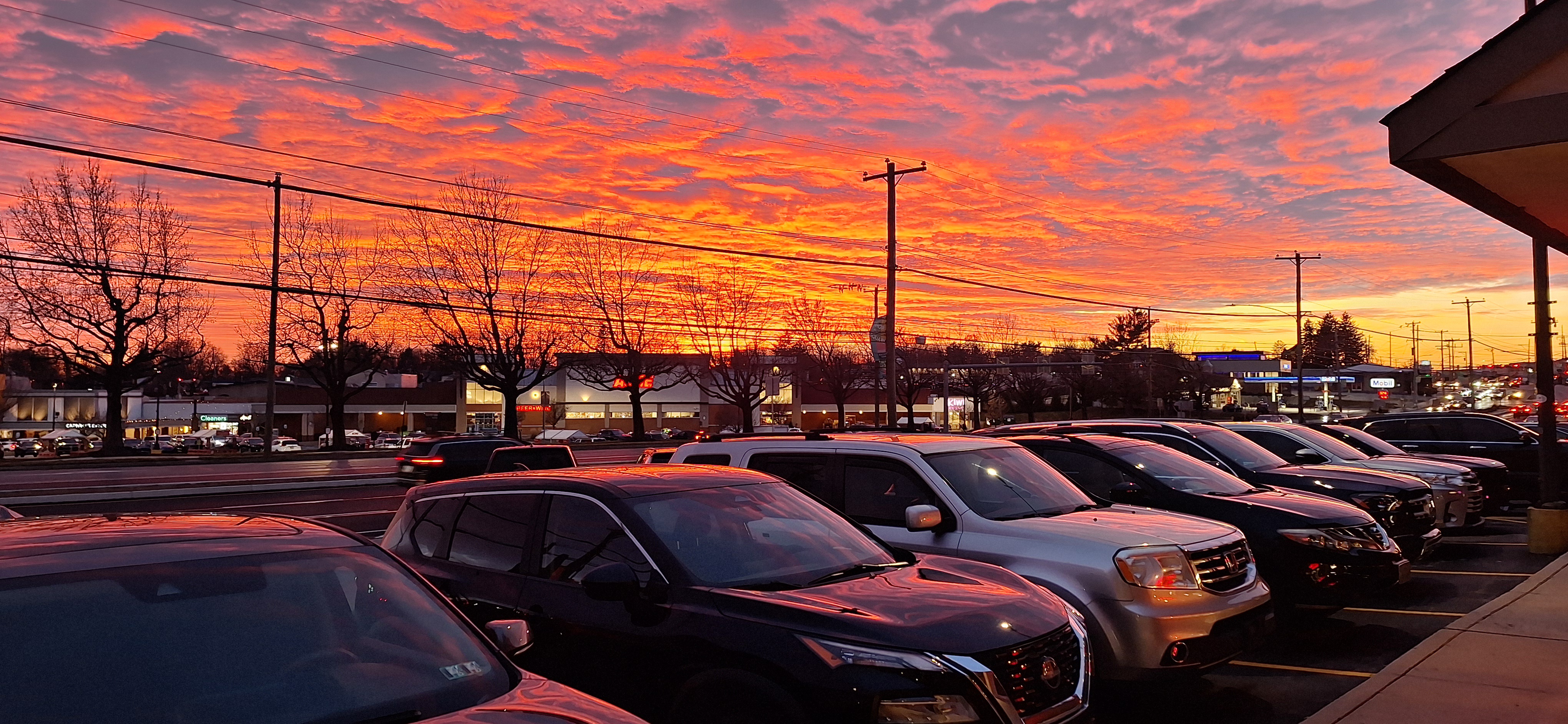 Check out this stunning sunset from the other day!