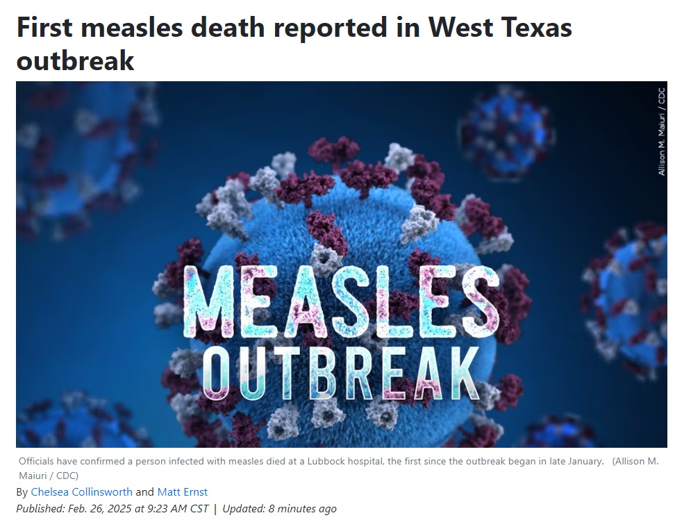 Tragic First Measles-Related Death in West Texas