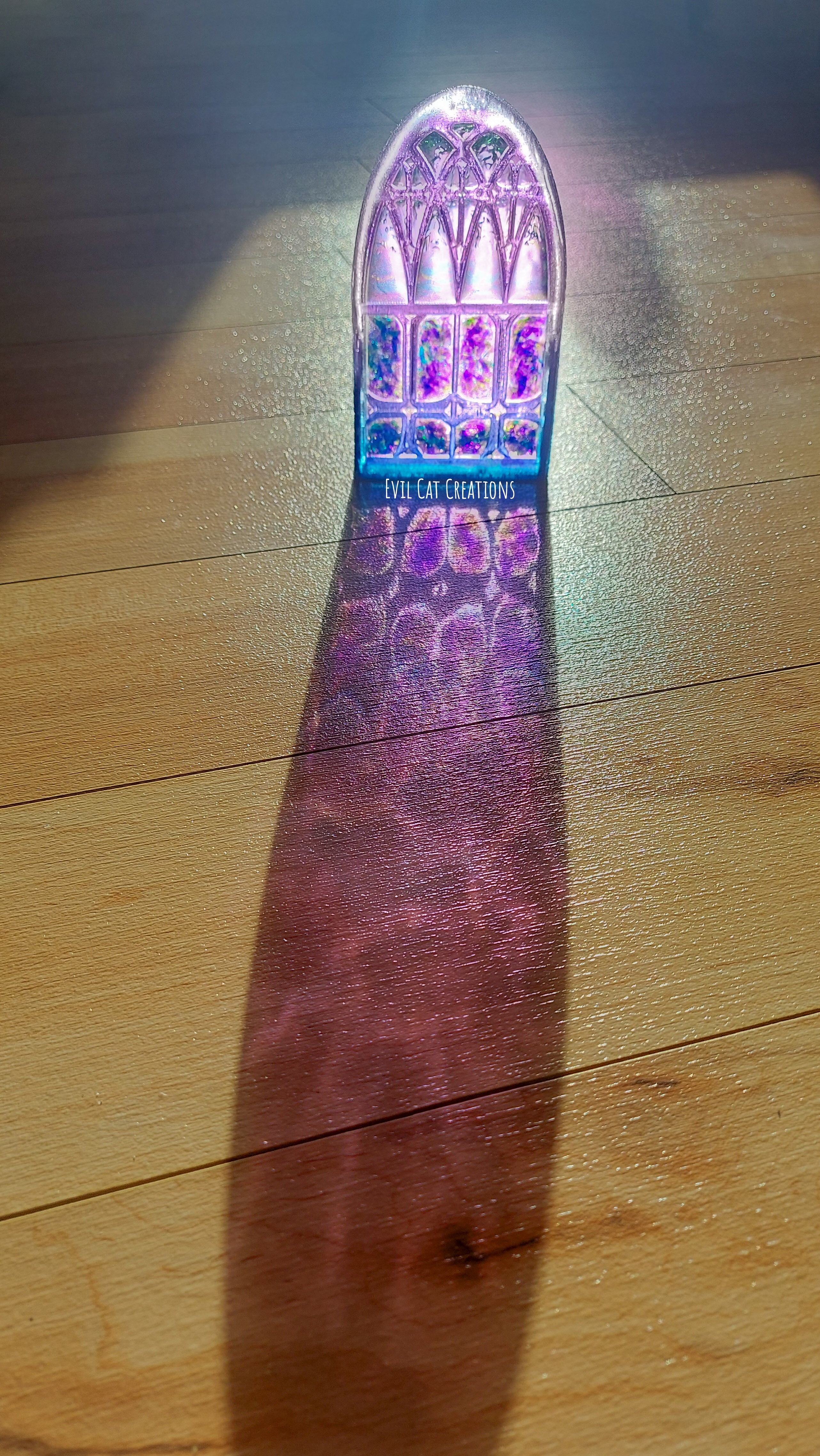 Beautiful Faux Stained Glass LED Candle Holders to Brighten Your Space!