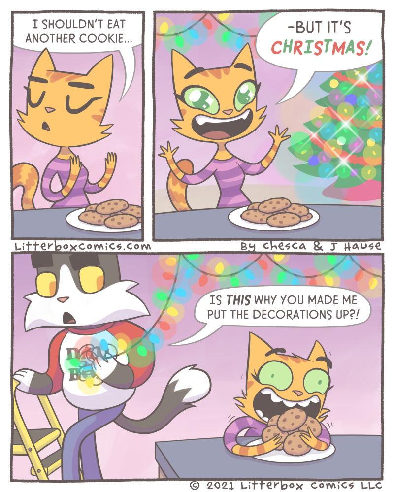 Embracing the festive spirit with joy! [OC]