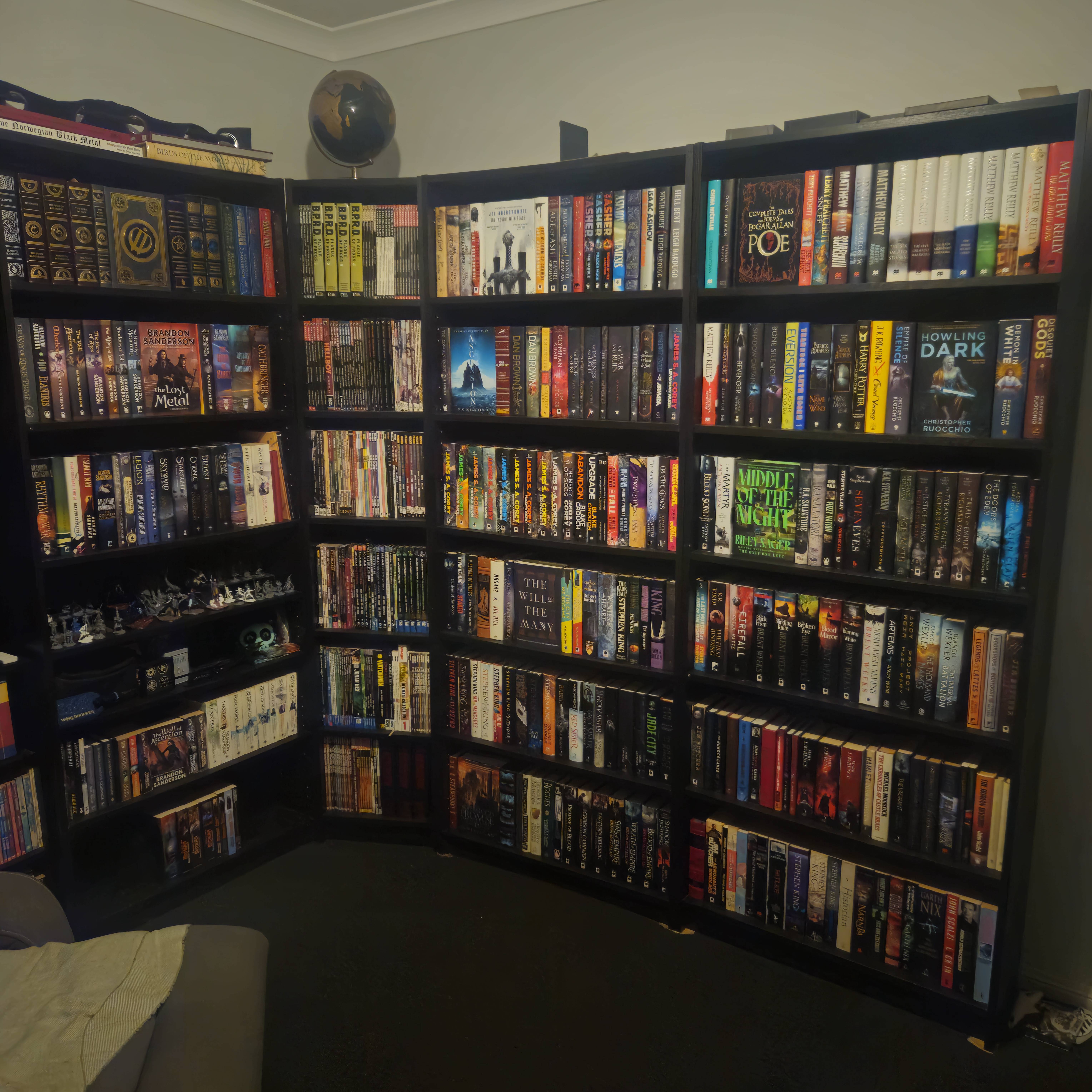 Bookshelves: A Glimpse into My Collection on 10/24