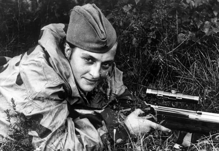 Meet Lyudmila Pavlichenko: The Deadliest Female Sniper in History