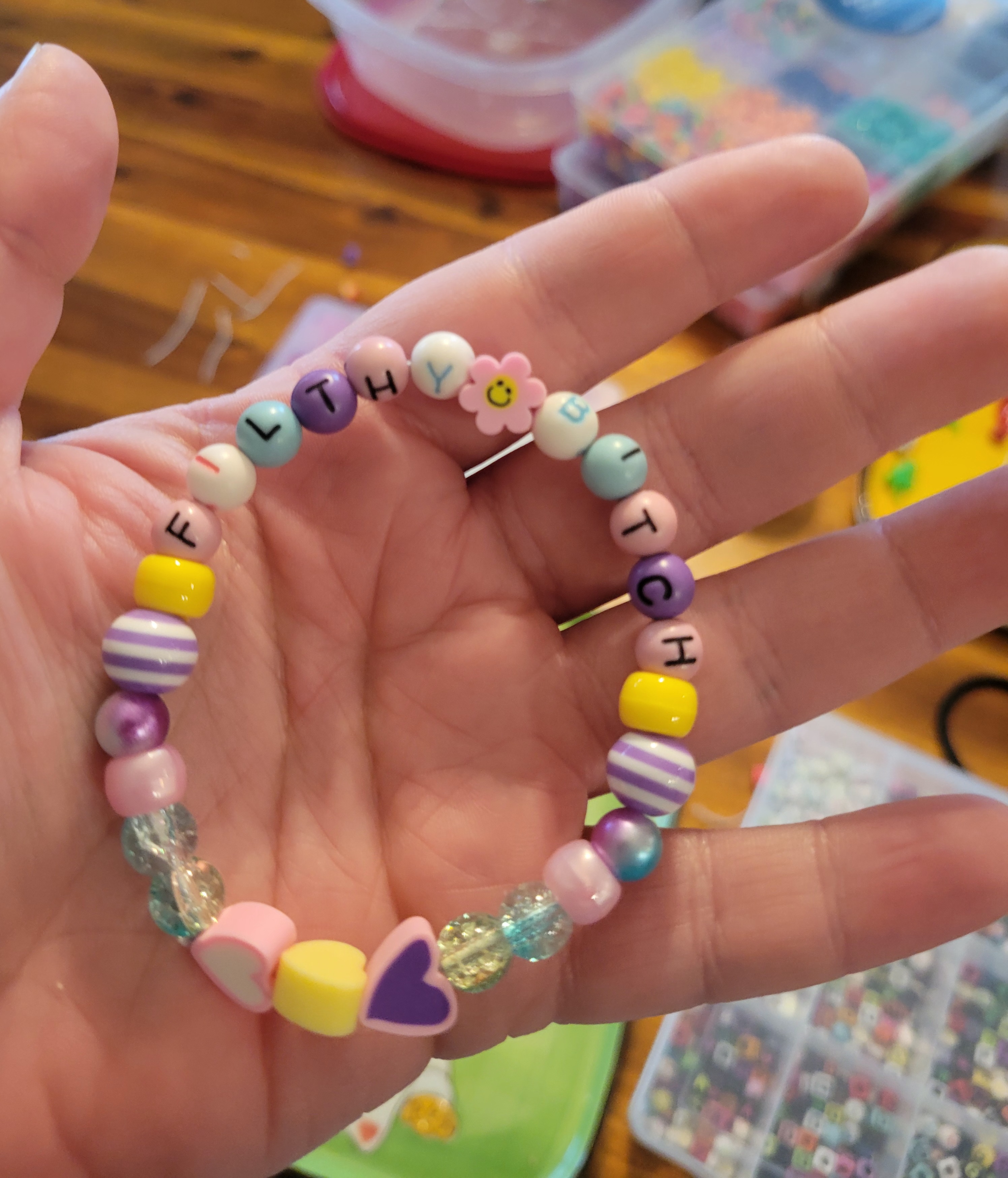 Creating Fun Bracelets: Considering Opening a Shop Soon!