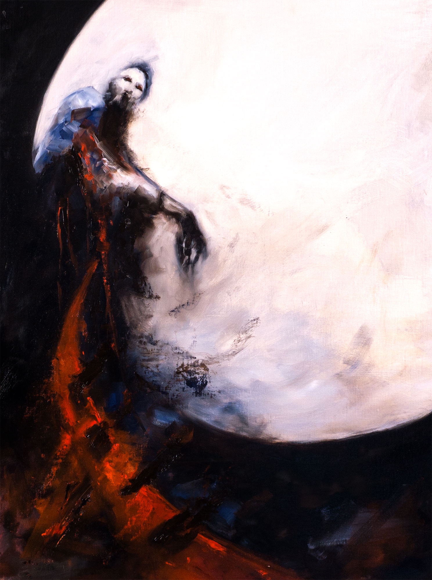 Introducing 'Bound' - My original dark art oil painting, created by Doug Hoppes.