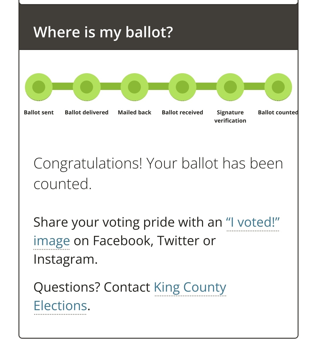 Voting: Mission Accomplished