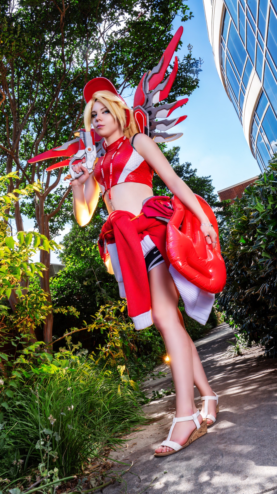 Lifeguard Mercy brought to life by Electric Seafoam
