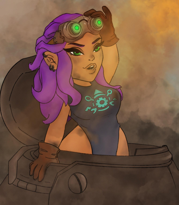 Creative Character Art Featuring Gadget Hackwrench