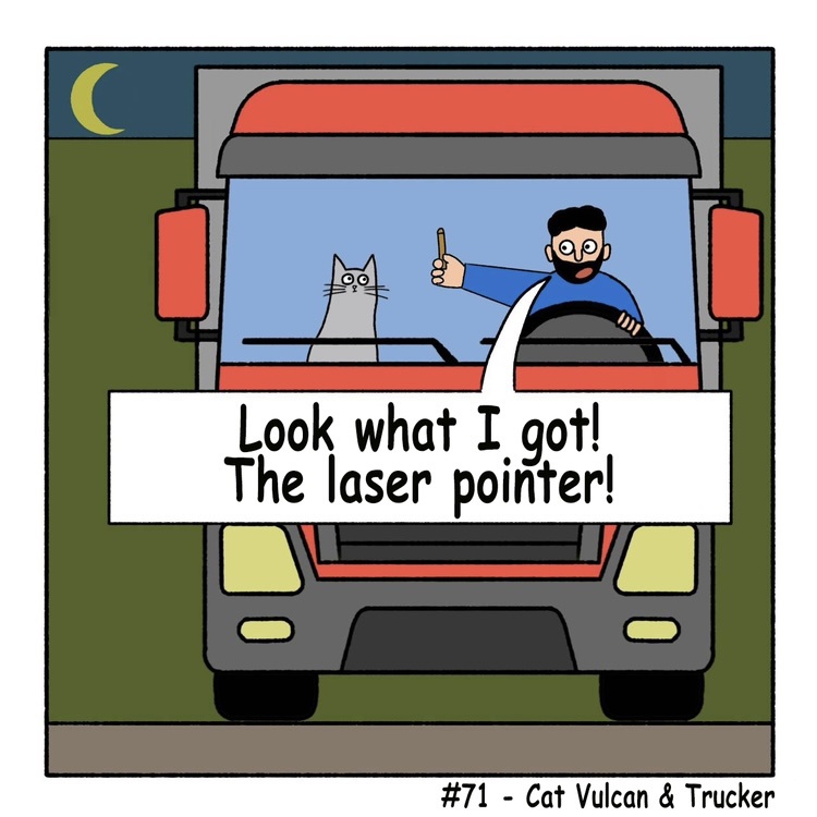 Meet #71: Cat Vulcan & Trucker - A Dynamic Duo!
