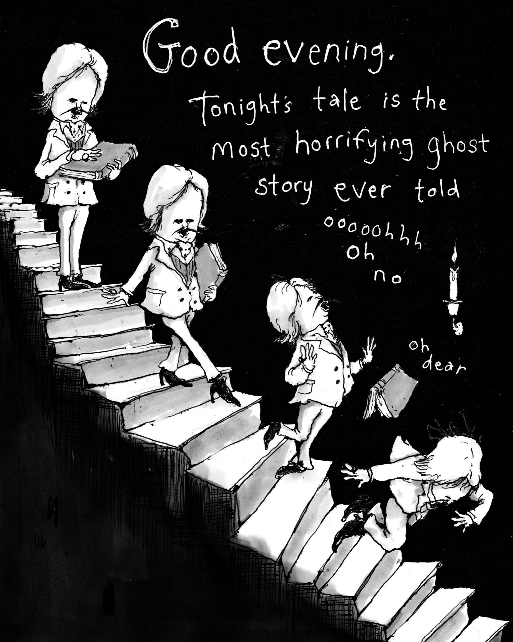 A Spine-Chilling Ghost Story to Tell
