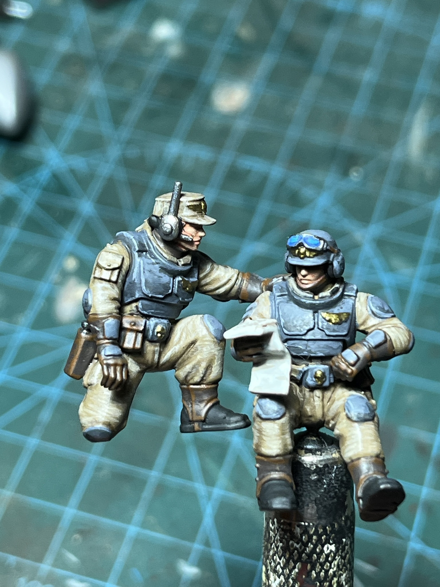 Behind the Scenes: Tank Crew in Progress