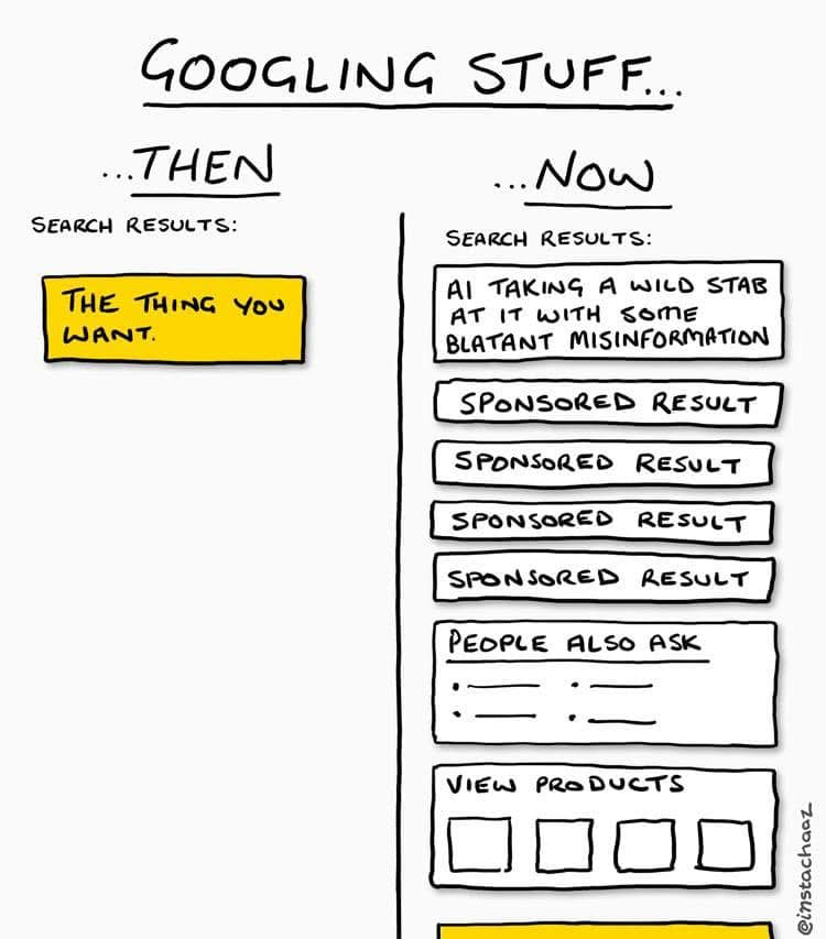 Remember When Google Searches Were Actually Useful?