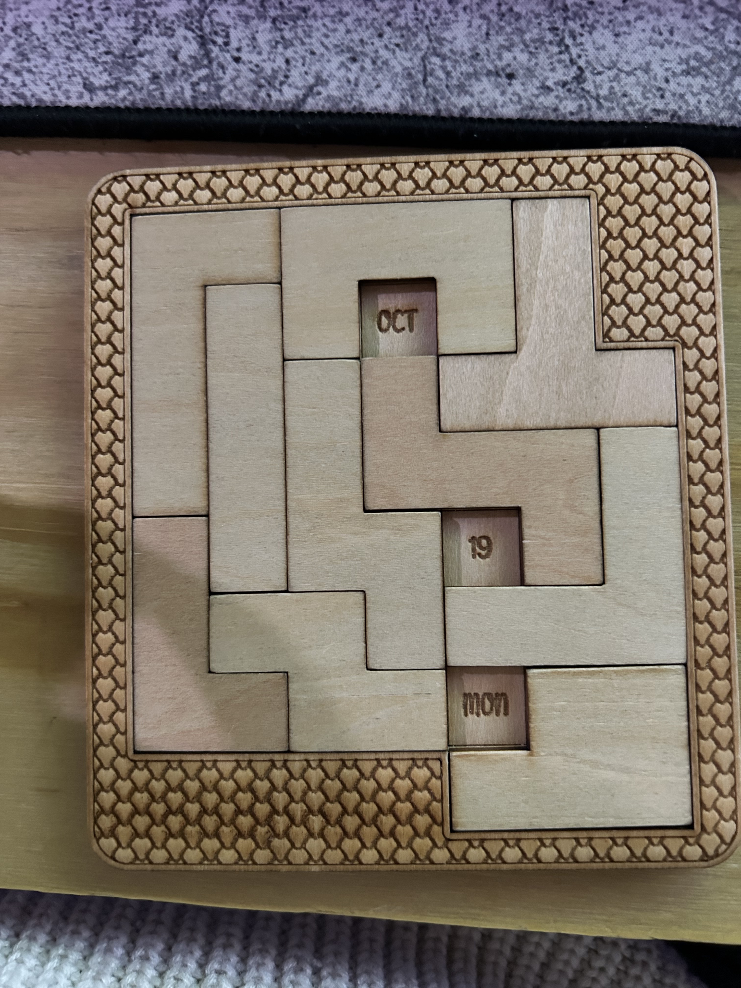 Mark Your Calendars: Laser Cut Puzzle Solutions Available from October 19th to 25th