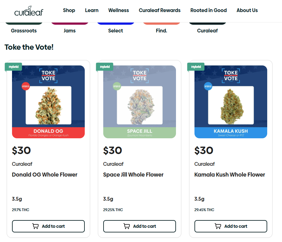 Browsing My Local Dispensary's Website: What a Time to Be Alive!